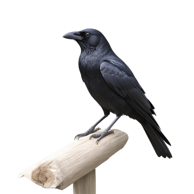 Free transparent PNG: Crow Bird PNG with Transparent Background for Art and Design