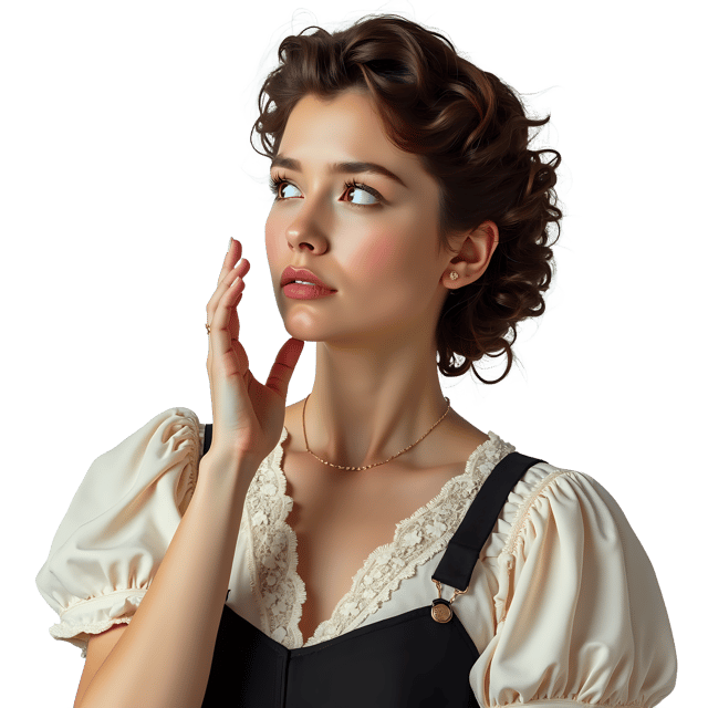 Free transparent PNG: Thinking Pose PNG  Unique Art for Reflection  Mindfulness Themes