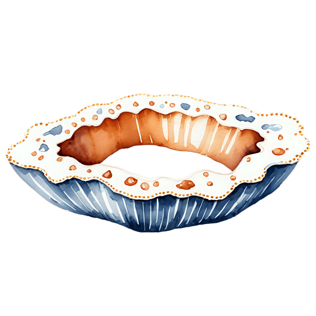 Free transparent PNG: Watercolor Barnacle Transparent PNG – Gentle Edge Illustration for Designers & Crafters