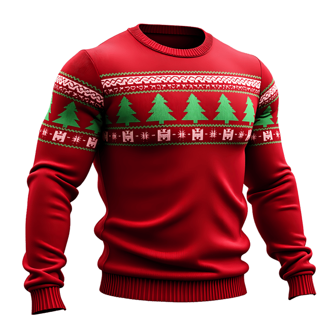 Free transparent PNG: Christmas Sweater PNG  Perfect for Holiday Projects, Crafts  Decor