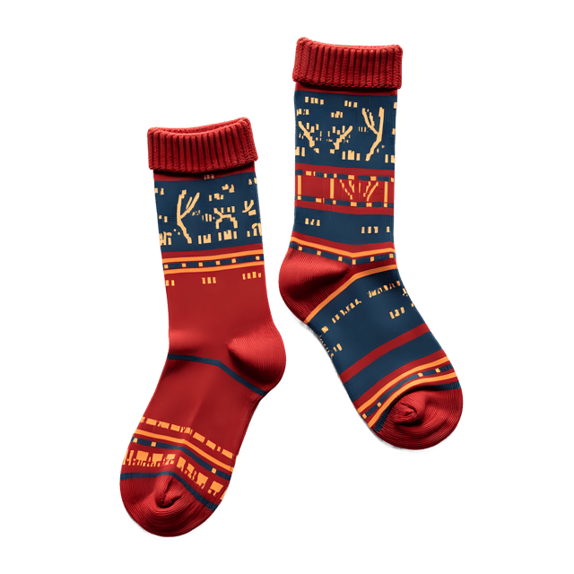 Free transparent PNG: Knitted Socks PNG Clipart  Perfect for Crafting  Winter Themes