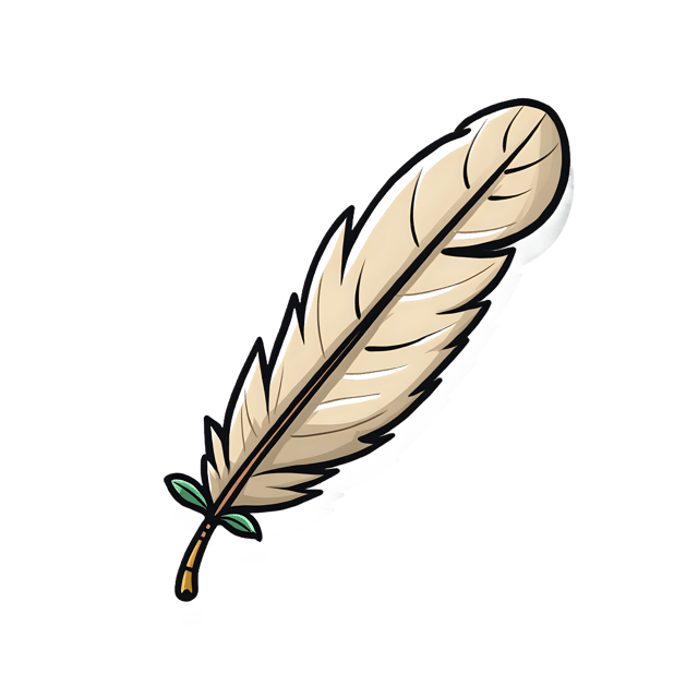 Free transparent PNG: Worn Feather End  Free PNG Download for Art Projects