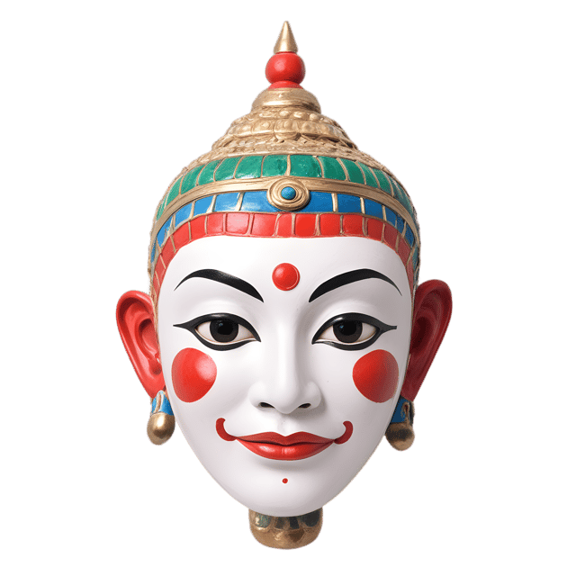 Free transparent PNG: Himalayan Mask Transparent PNG for Art and Decor