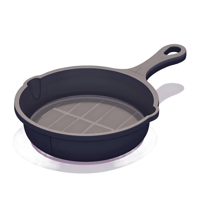 Free transparent PNG: Cast Iron Skillet PNG  Perfect for Kitchenware Design, Illustration  Decor