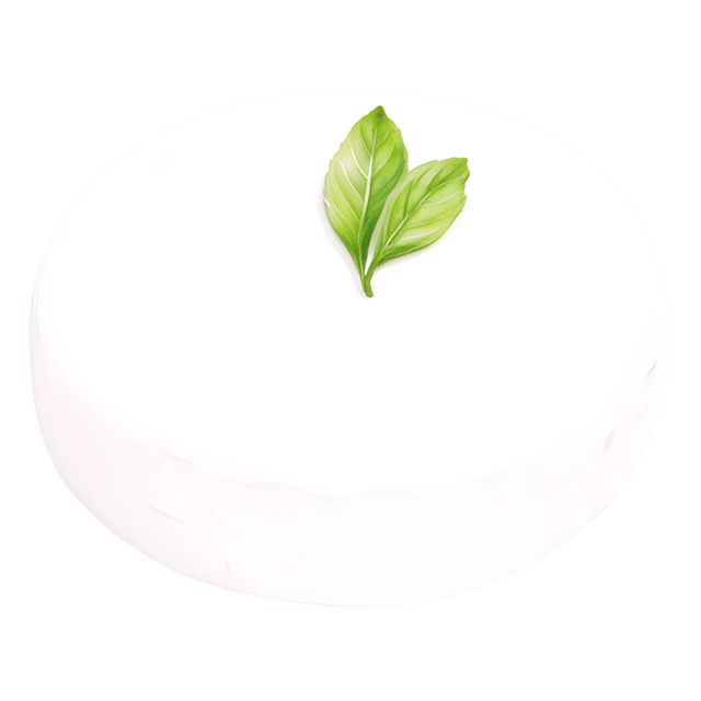 Free transparent PNG: Soft and Creamy Goat Cheese PNG with Transparent Background