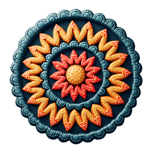 Free transparent PNG: Boho Stitched Patch  Handicraft PNG, Free Download