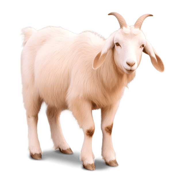Free transparent PNG: Gentle Goat PNG with Transparent Background for Artistic and Decorative Uses