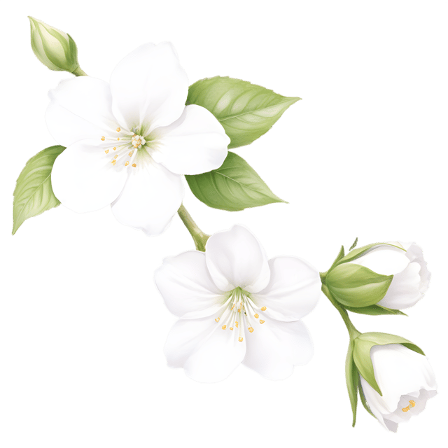 Free transparent PNG: Silverbell Tree Blossoms PNG with Transparent Background for Nature and Botanical Design