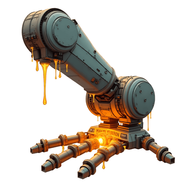 Free transparent PNG: Robotic Joint with Glowing Oil  Free Technical Clipart PNG Download