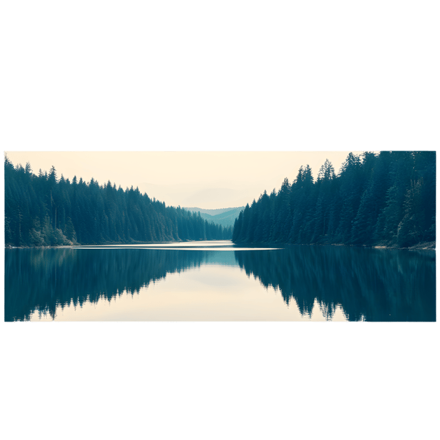 Free transparent PNG: Lake Landscape Transparent Background PNG