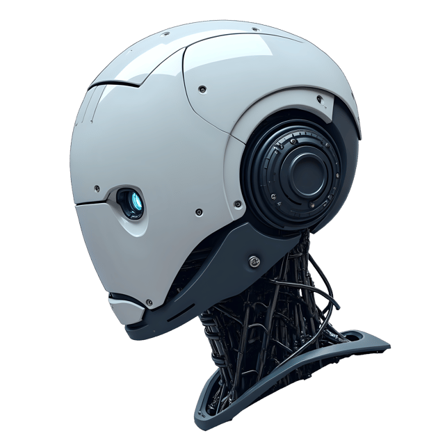 Free transparent PNG: Robot Head  Vented Sides Design, free download png