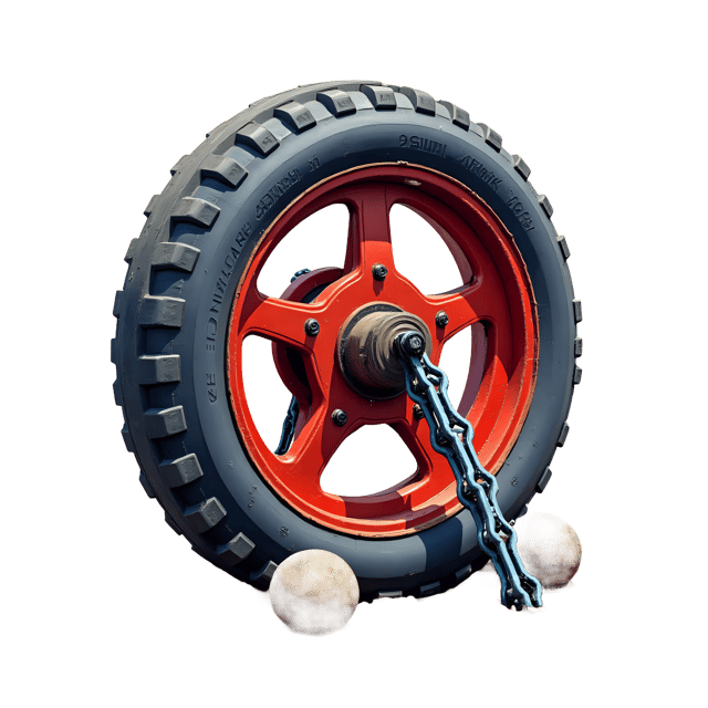 Free transparent PNG: Wheel with Chain and Grease  Industrial Machinery Clipart, free downloadable png