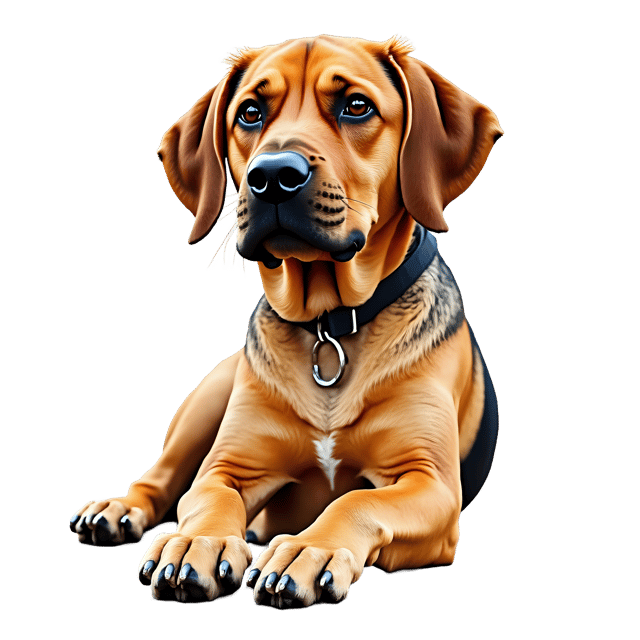 Free transparent PNG: Bloodhound Dog PNG Clipart  Ideal for Animal Projects, Pet Portraits  Decor