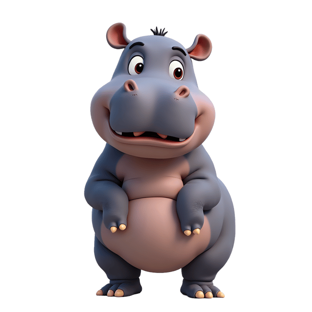 Free transparent PNG: Hippopotamus PNG Download  Perfect for African Wildlife Art  Education