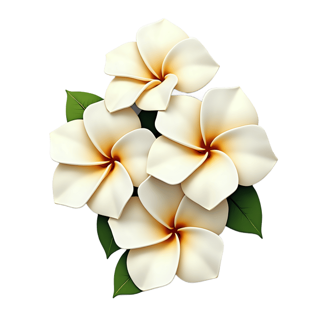 Free transparent PNG: Fresh Gardenia Blooms PNG with Creamy White Flowers and Sweet Fragrance