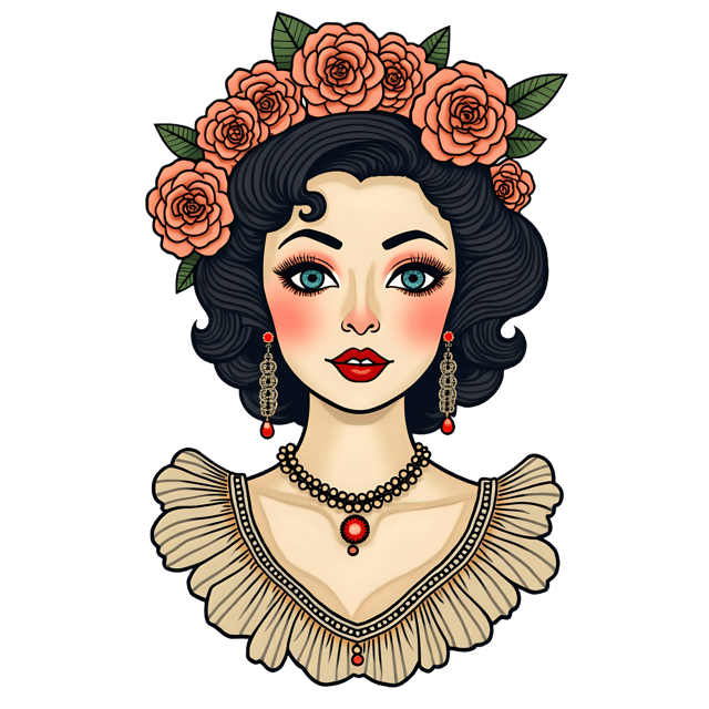 Free transparent PNG: Victorian Chatelaine PNG with Transparent Background for Historical and Decorative Uses