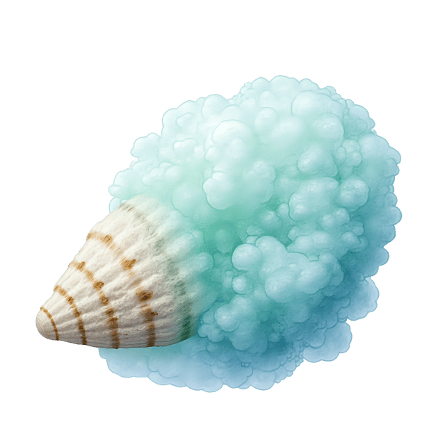 Free transparent PNG: Sea Foam and Pearled Shell  Marine Life Clipart, free downloadable png