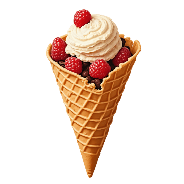 Free transparent PNG: Waffle Cone  Dessert Clipart, free downloadable png