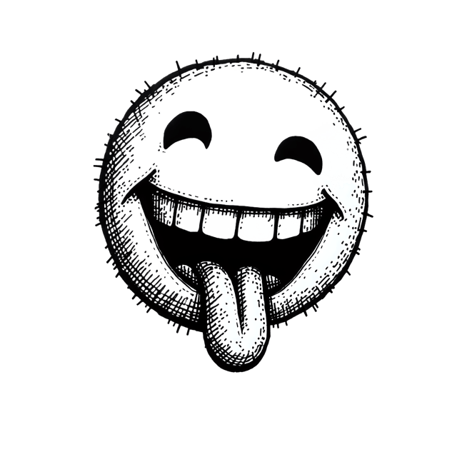 Free transparent PNG: Tongue Out Emoji PNG  Fun and Playful Digital Art for Social Media  Projects