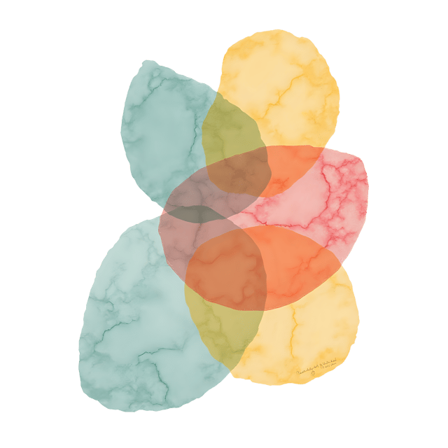 Free transparent PNG: Vintage Overlapping Shapes PNG Clipart  Unique Design Elements for Art  Crafts