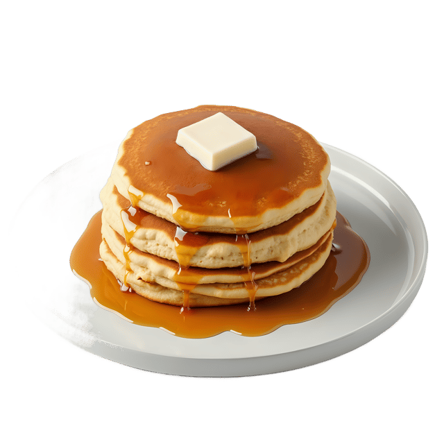 Free transparent PNG: Pancakes with Syrup PNG Clipart  Ideal for Breakfast Themes  Food Projects