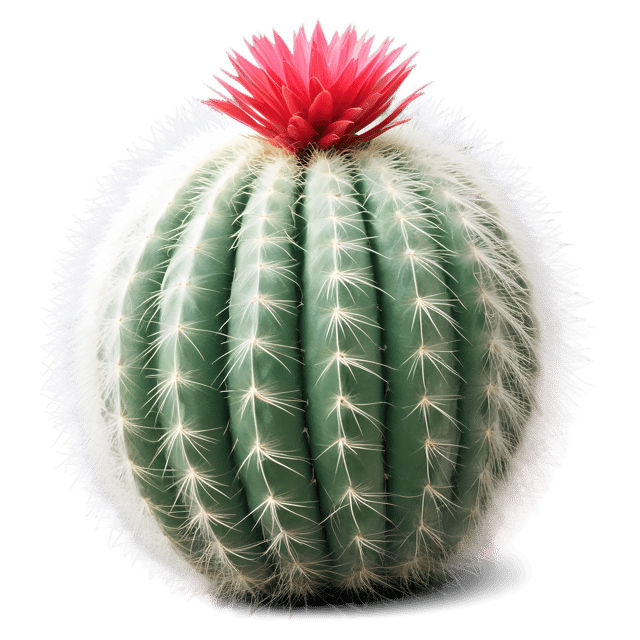 Free transparent PNG: Feather Cactus Transparent PNG for Botanical and Artistic Use