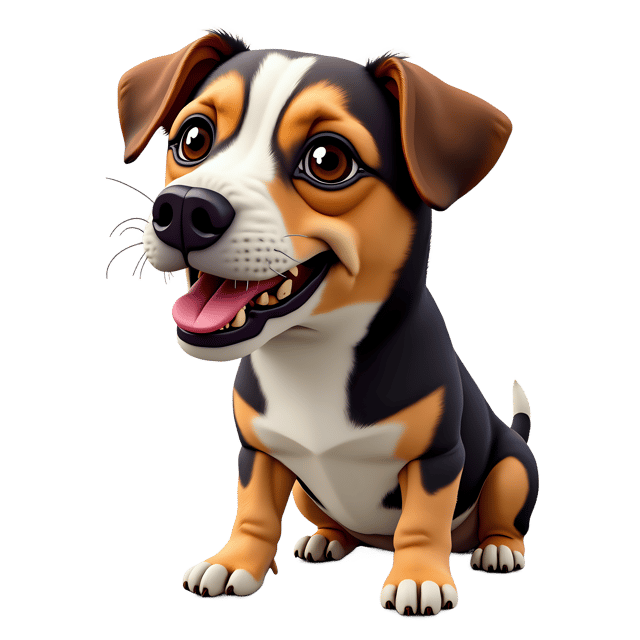 Free transparent PNG: Dog PNG with Transparent Background for Portrait Art and Personality Expression