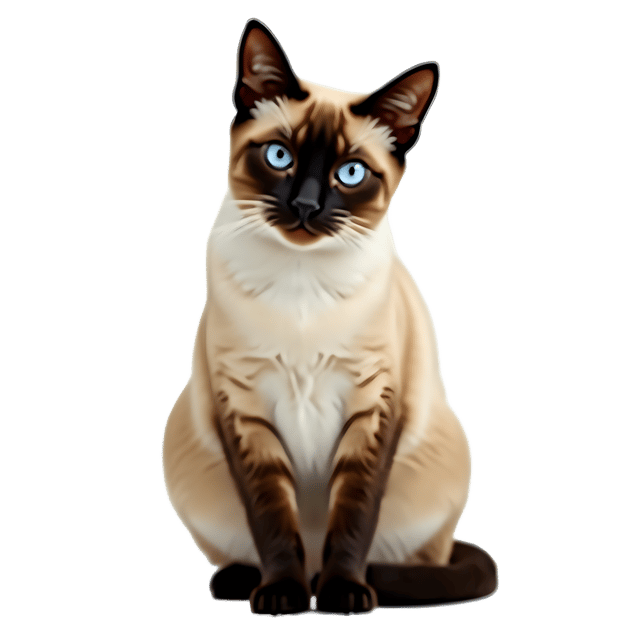 Free transparent PNG: Siamese Cat PNG Clipart  Ideal for Pet Projects  Education