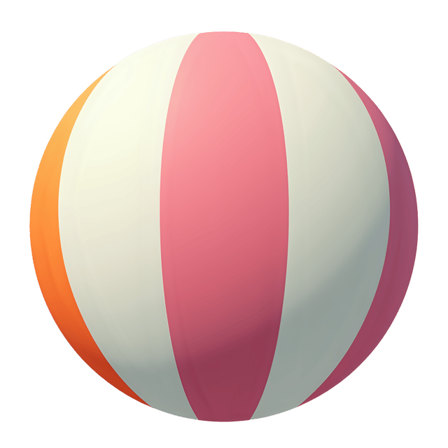 Free transparent PNG: Beach Ball Stripes  Summer Clipart, free downloadable png