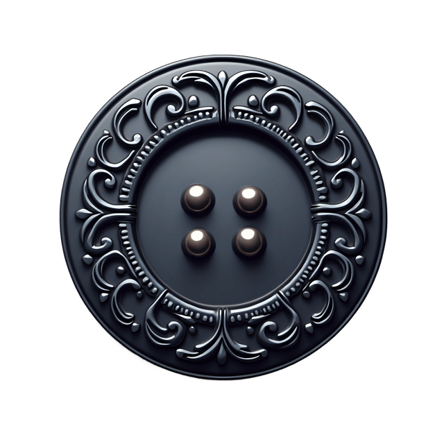 Free transparent PNG: Jacket Button  Ornate Detail PNG, Free Download