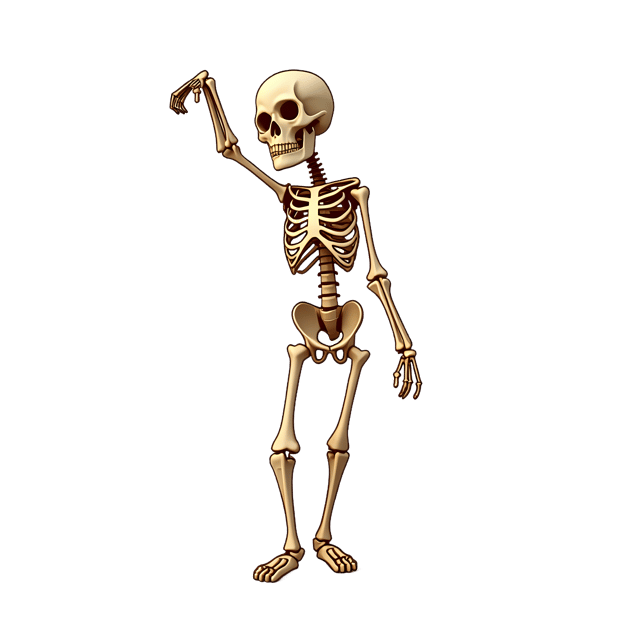 Free transparent PNG: Skeleton Bones  Halloween Clipart, free transparent png download