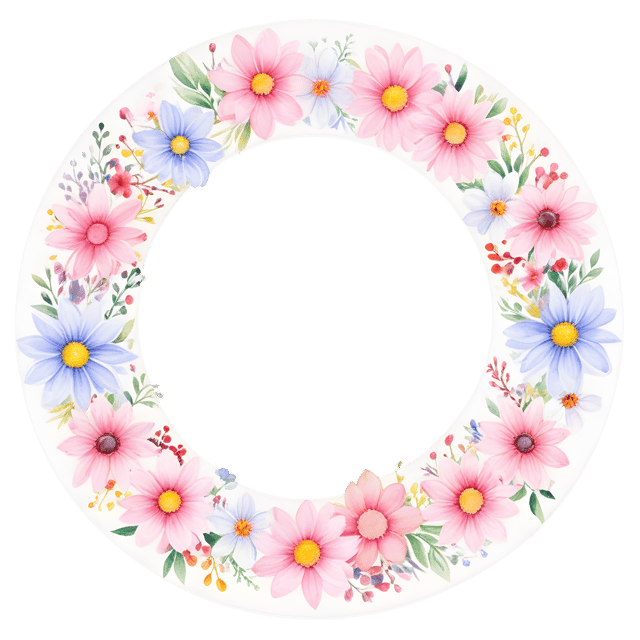 Free transparent PNG: Blossoming Flowers with Radiant Halo PNG Illustration for Art and Decor