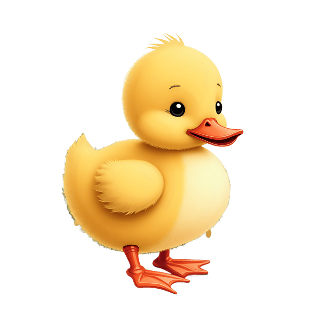 Free transparent PNG: Transparent Background Sweet Duckling Waddling PNG