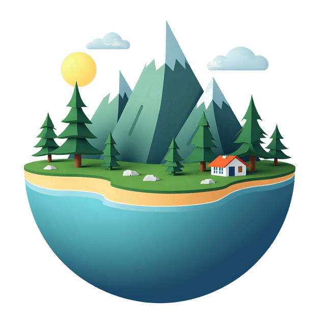 Free transparent PNG: Mountain Retreat PNG Transparent Background Image for Nature and Travel Imagery