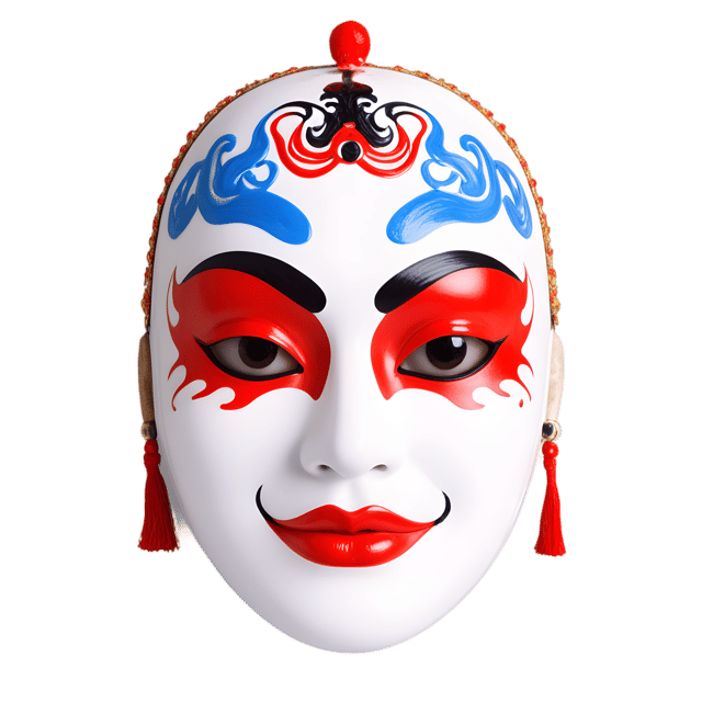 Free transparent PNG: Chinese Opera Mask Transparent PNG for Art and Design