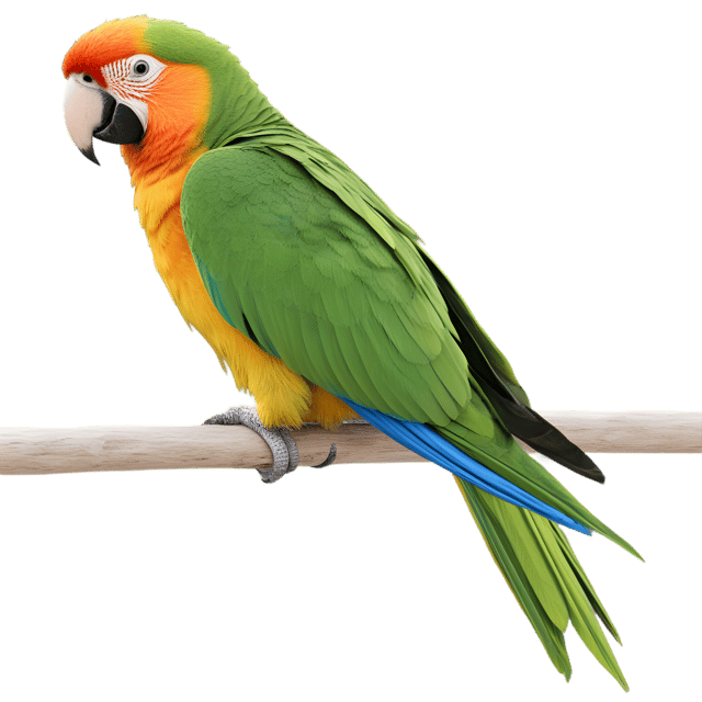 Free transparent PNG: Parrot Bird Transparent PNG for Avian Art and Design