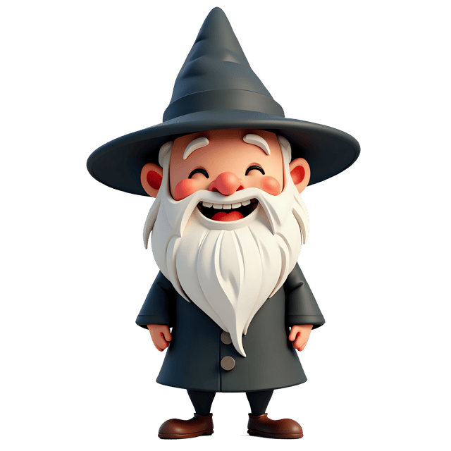 Free transparent PNG: Smiling Wizard Figure  Fantasy Clipart, free download png