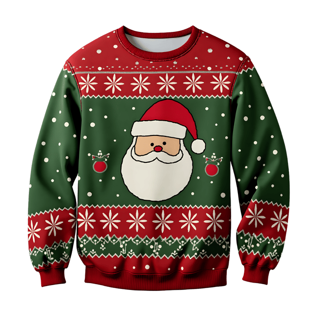 Free transparent PNG: Funny Christmas Sweater PNG Clipart  Unique Design Ideas for Celebrations