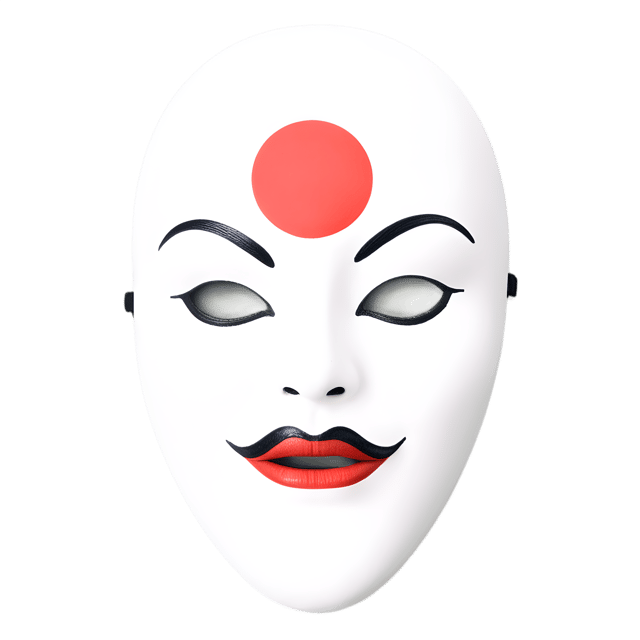Free transparent PNG: Korean Tal Mask Transparent PNG for Art and Design