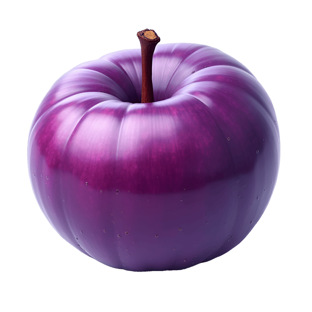 Free transparent PNG: Plump Purple茄子with Shiny Deep Coloration Clipart