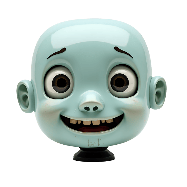 Free transparent PNG: Plastic Robot Face  Fun Clipart, free downloadable png