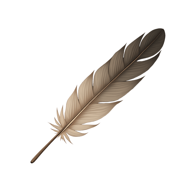 Free transparent PNG: Delicate Feather Tip with Dewdrop  Nature Clipart, free transparent png download