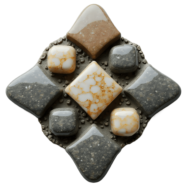 Free transparent PNG: Glossy Stone Tesserae PNG Clipart  Perfect for Design Projects  Decor