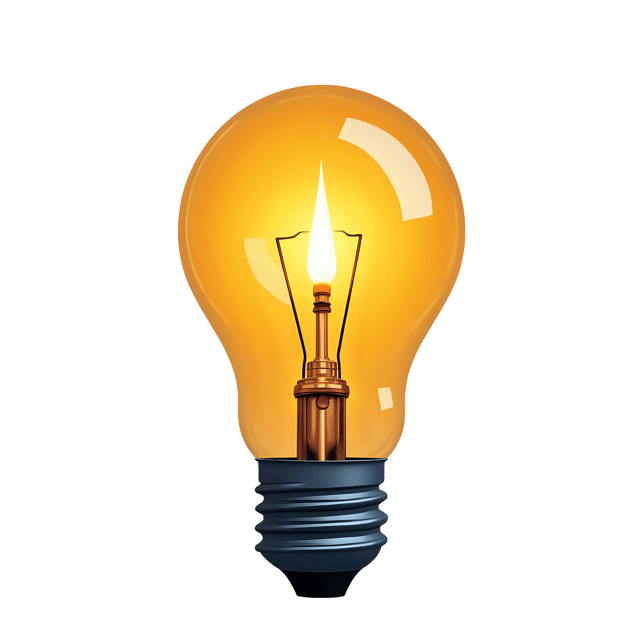 Free transparent PNG: Candle Bulb PNG Clipart  Perfect for Lighting Designs  Decor