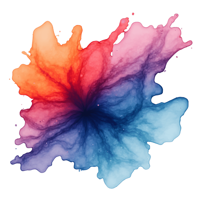 Free transparent PNG: Abstract Liquid Color Flow Art for Creative and Decorative Use