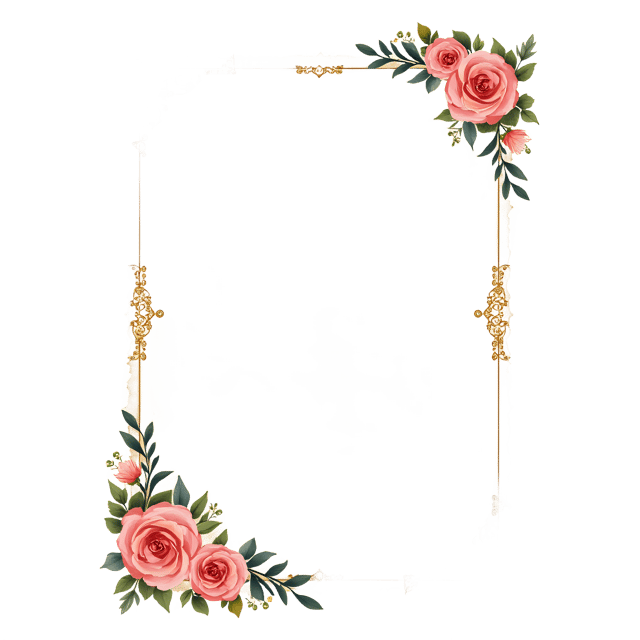 Free transparent PNG: Vintage Gold Trim Letterhead PNG Clipart  Perfect for Classic and Elegant Designs