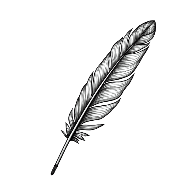 Free transparent PNG: Long Quill Feather Beneath Monocle  Elegant Clipart, free png download