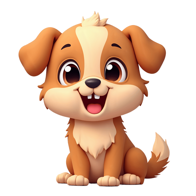 Free transparent PNG: Playful Puppy PNG with Transparent Background for Cute Animal Imagery