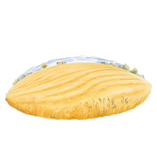 Free transparent PNG: Golden Fields with Endless Loop Transparent PNG