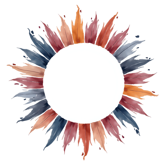 Free transparent PNG: Starburst Circle  Free Downloadable PNG Clipart with Faded Tips